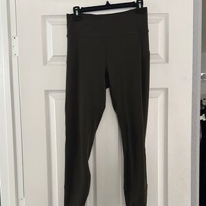 Lululemon olive green size 8 High-Waisted Leggings